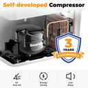 Setpower Car Refrigerator 50 Hours Backup Cooling 27 Quart 12 volt Fridge Portable Car Freezer 12V Coolers for Vehicles Electric Cooler for Car Camping Truck Van RV SUV Road Trip Travel (RF25 Grey)