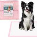 Super-Absorbent Leak-Proof Dog and Puppy Pet Training Pad, Housebreaking Puppy Pads Disposable (18" X 24" - Small 50PCS)