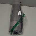 YDKGL Non Slip Long Bathroom Runner Rug Bath Mat, Rubber Backing Ultra Thin Bathroom Rugs Fit Under Door Quick Dry Super Absorbent Washable Shower Mat for Bathtub Sink Floor, Dark Grey 17"x59"