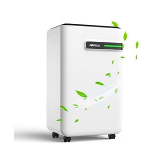 AIRPLUS Dehumidifier for Basement - 4,500 Sq. Ft. 70 Pints, Multifunctional Dehumidifier with Drain Hose & Auto Shut-Off Function, Powerful Dehumidifiers for Home(AP2103)