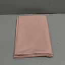 Romanstile Round Waterproof Tablecloth, Stain Resistant Washable Table Cloths Wrinkle Free Polyester Table Covers for Kitchen Dining Party Wedding Indoor and Outdoor - Light Pink, 70 Inch
