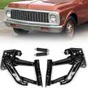 Hood Hinges Compatible with Chevy Suburban Blazer 1967-1972
