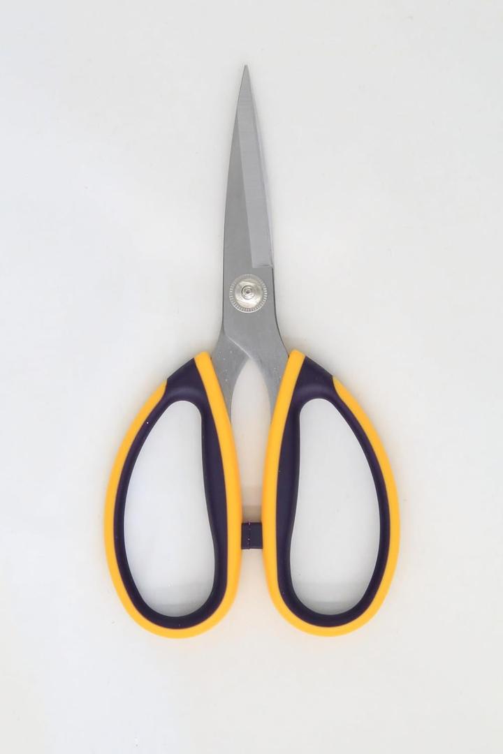 [Iron Castle] Heavy Duty Multi-purpose Scissors for Kitchen, Garden, Office and Craft. All Purpose Shears for Meat, Poultry, Fish, and Paper., 2 Pieces