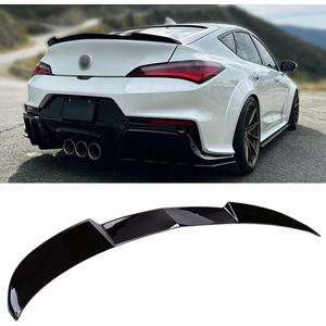 Rear Spoiler Fits for 2023-2026 Acura Integra, Gloss Black
