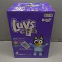 Luvs Size 4 Baby Diapers, Platinum Protection Bluey Diapers for Day & Night, Size 4, 144 Count