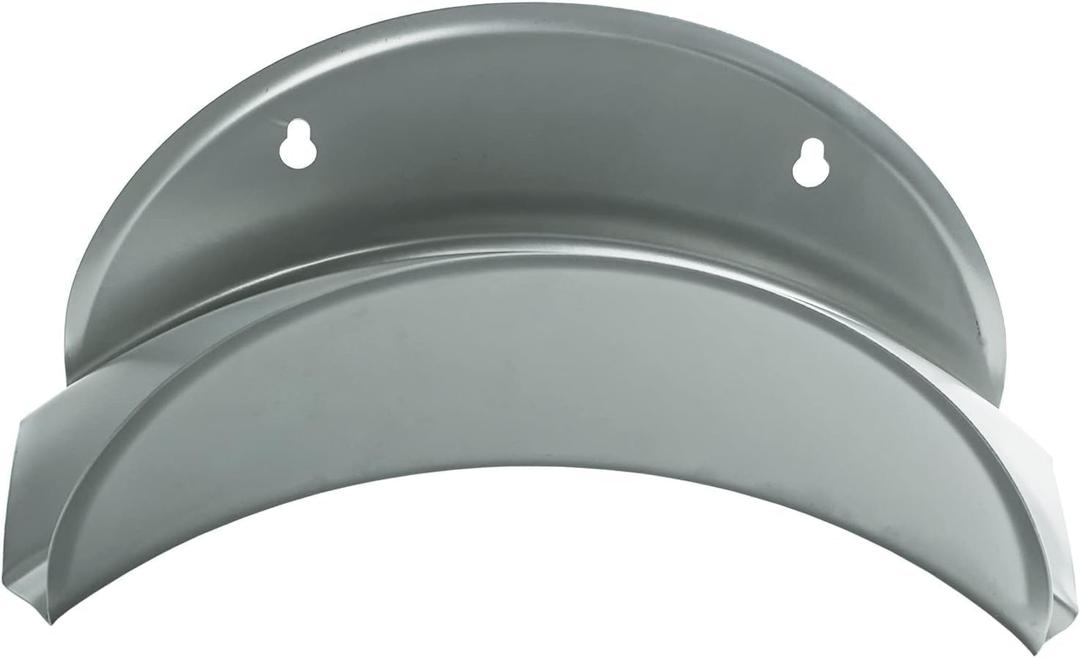 Tinsow Steel Wall Mount Garden Hose Hangers, Water Hose Hooks for Hose Organizing, Hose Holder Storage for Outside Hose Bracket, Car Hose Holder, Carrier, Support for Garden Hose (1, Grey)