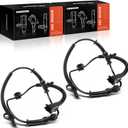 A-Premium 2PC Set Rear ABS Wheel Speed Sensor Compatible with Jeep, Dodge Models - Grand Cherokee 2011-2015/2017-2020, Durango 2011-2015/2020, Sport Utility - Rear Driver and Passenger Side