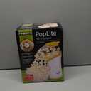 Presto 04820 Poplite Hot Air Popcorn Popper - Built-In Measuring Cup + Melts Butter, Easy to Clean, Built-In Cord Wrap, 18 Cups, Yellow