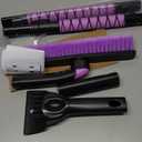 Gardzen 57" Extendable Snow Brush with Ice Scraper for Car Windshield, 2-in-1 Rotating Head Snow Remover for SUV, Truck, and Car