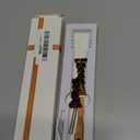 BAIHUIAM Resin Bands Compatible with Galaxy Watch 7/6/5/4/FE Band 40mm 44mm Women, Slim 20mm Band for Galaxy Watch 6/4 Classic 43mm 47mm 42mm 46mm, Tortoise Tone