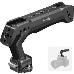 SMALLRIG Quick Release Top Handle, Dual-Direction & Compatible QR-Slide NATO Rail for ARRI with 1/4"-20 Screw, Ergonomic Design,15kg Max. Load,Built-in Multiple Mounting Points,HawkLock H21-5632