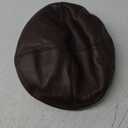 Womens Newsboy Cap French Fashion Hats Summer Cabbie Baker Boy Hat for Fall Beret Cap Brown