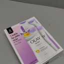 Olay Body Wash for Women, Age Defying with Vitamin E, 24hr Moisturizing, Hydrating & Refreshing, B3 Vitamin Complex, Free of Parabens & Phthalates, For All Skin Types, Scented, 22 fl oz (Pack of 2)