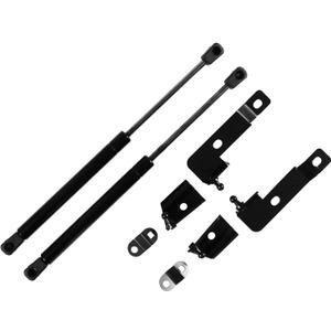 AUTOXBERT 2pcs Front Bonnet Hood Struts Lift Supports Gas Springs Replacement for Nissan Frontier Navara D40 Pathfinder Xterra 2004-2018