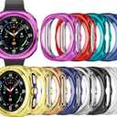 10-Pack Wugongyan Case for Samsung Galaxy Watch Ultra 47mm 2025/2024 Scratch Resistant Flexible TPU Cover Protective Bumper for Galaxy Watch Ultra Smartwatch Accessories (10-Pack)