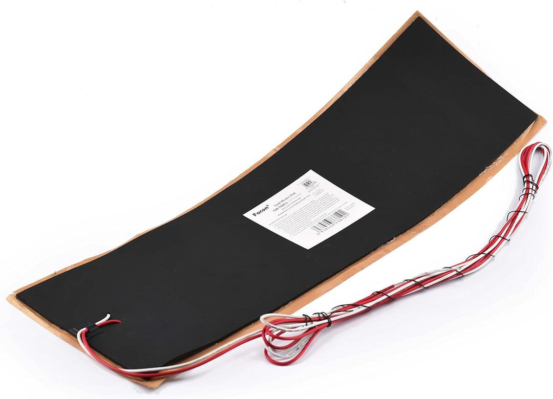 Facon 8.0"x25" RV Tank Heater Pad with Automatic Thermostat Control, Up to 50 Gallons Fresh Water/Grey Water/Black Water holding Tank Heating Pad, 120Volts AC