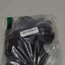 Daisy Bras for Older Women No Underwire Front Closure Comfort Senior Wireless Snap Closing Bra, Black, 42B