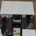 Under Desk Elliptical Machine, Electric Elliptical Exerciser for Senior, Quiet & Small Electric Seated Pedal Exerciser for Home with Display Monitor, Remote Control & 12 Adjustable Speeds