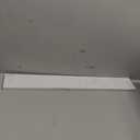 30 in. W x 4 in. H Engineered Stone Backsplash for Bathroom Vanity Sink Top in Carrara White