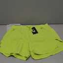 Hooxum Womens 2 in 1 Running Athletic Shorts with Liner Zipper Pockets, XL