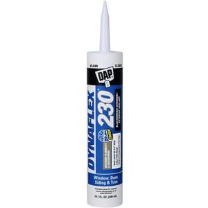 12 Pack of 10.1 oz Dap 18305 Dynaflex 230 Clear Premium Window, Door, and Trim Sealant