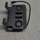 Fans Docking Station for Steam Deck/ROG Ally X/Legion Go/MSI Claw, 6-in-1 Adjustable Stand Steam Deck Dock with HDMI 4K@60Hz, 1000Mbps Ethernet, 3* USB-A 3.0 and Fast Charging for Steam Deck OLED