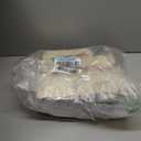 Breastmilk Cooler Bag with Ice Pack Fits 6 Baby Bottles Up to 9 Ounce, Baby Bottle Bag with Shoulder Strap for Nursing Mom Daycare, Cream