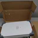 Simple Trending Over The Toilet Storage Rack with Toilet Paper Holder, Heavy Duty Metal 3 Tier Bathroom Organizer Shelf with 3 Hooks, White