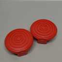 Weed Eater Spool Cap Cover Compatible with Hyper Touch HT19-401-003-03,HT18-401-002-01,HT10-401-002-01,HT18-401-004-01 String Trimmer,Weed Wacker Replacement Spool Cap,Red,2 Pack