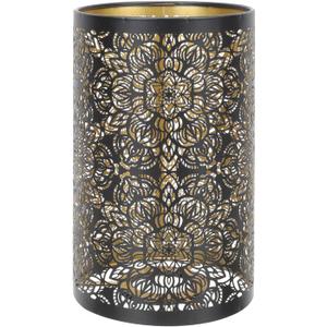 Metal Lamp Shades Hollow Carved Lampshade Iron Lamp Cover Decorative Metal Shade for Table Chandelier Wall Lights Flower Cutout Design