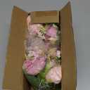 Artificial Peonies Silk Flowers, Pink Faux Peony Bouquet 2 Bundles Florals Arrangements Decor for Farmhouse Home Boho Wedding Table Centerpiece, Fake Plastic Flower Bulk for Vase Decoration (Mix Pink)