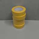 Lichamp 5-Pack Automotive Refinish Masking Tape Yellow 36mm x 55m, Cars Vehicles Auto Body Paint Tape, Automotive Painters Tape Bulk Set 1.4-inch x 180-foot x 5 Rolls