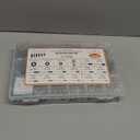 INCLY 1000PCS Pop Rivets Assortment Kit, 14 Sizes Black Rivets for Metal 3/32" 1/8" 5/32" 3/16" 1/4" and 5 Sizes 304 Stainless Steel Washers with Storage Case