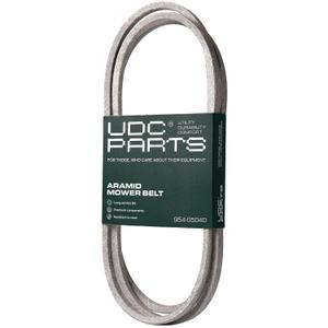 UDC Parts 954-05040 Upper Drive Belt Replacement - 35.25 Inches Length - for Craftsman T110 954-0241A Upper Drive Belt 754-0241A 9540241A 95405040 Troy Bilt Pony MTD/Aramid Cord