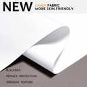 Persilux No Drill Blackout Roller Shades for Window, White, 46 1/2"W x 72"H