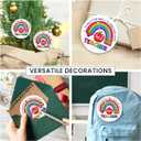 2 x Teacher Appreciation Gifts for Women Men, Pre-K Christmas Ornaments 2025 Back to School, Thank You Presents Teachers Day Christmas Retirement Gifts from Students