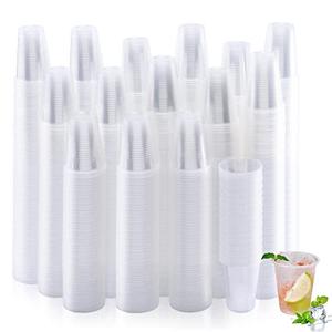 1000 Pack 7 oz Disposable Plastic Cups, Drinking Cups, Clear Plastic Cups Tumblers for Birthday Parties, Picnics, Ceremonies, and Weddings