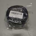 2 x 50 Yards 1 1/2 Inch Black Satin Ribbon, Single Face Polyester Solid Color Craft Fabric Ribbon for Handmade Roses, Gift Wrapping, Bouquets, Wedding, Christmas, and Party Decoration