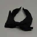 Black Big Bow Headbands for Women Halloween Bowknot Headbands Cute Black headband with bow Cosplay Costume Party accessories for women Girls