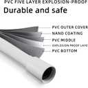 Shower Hose 118 Inches shower hose extra long for Handheld Shower Head Hose, Flexible PVC Shower h ose with Brass Insert and Integral Rubber Ring Sturdy & Anti-Leakage for Bathing Pet Bathing (White)