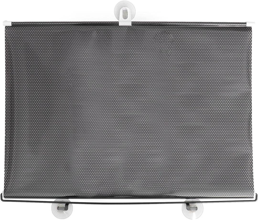 Suction Cup Sun Shade Balcony Blackout Curtain Temporary Blinds Versatile Anywhere Portable Lightweight Drape Door 125x58cm