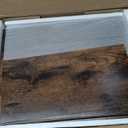 FUSUNBAO Magic DIY Cube Storage Organizer Stackable Cubes for Home Books Clothes Toy-Modular Cubby Storage System-Office Cubical-Bookcase Closet (Antique Brown, Door Cube)