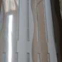 Large Acoustic Wall Panels 47.2"x23.6"x1.57"4-Pack,3D DIY Wave Sound Proof Panels for Walls, Peel and Stick Wall Panels for Room Decor, Recording Studio & Bedroom (White and Camel)