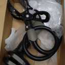 Lamicall Gooseneck Phone Holder for Bed - Cell Phone Mount Clamp Clip, Flexible Long Arm, Overhead Mount for Desk Headboard Bedside, Gifts for iPhone Air 17 Pro Max, 16 15 14 Pro Max and 4-7" Phone (Black)