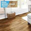 Art3d 36-Pack 54 Sq.ft Peel and Stick Floor Tiles Vinyl Plank Flooring Wood Look, Adhesive and Waterproof Tile Sticker for Bedroom, Living Room, Kitchen, RV in Ashtree, 36 x 6 x 0.1 inches