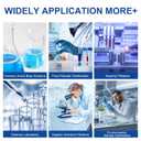 Nylon Syringe Filters 25mm 045um - Hydrophilic Membrane for HPLC Sample Preparation, Compatible with Standard Luer Lock Syringes, Non-Sterile, Pack of 100