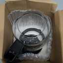 12-Cup Replacement Glass Coffee Carafe for Cuisinart Coffee Maker Models DCC-1200, DCC-1100BK, DCC-2650, CHW-12, CHW-12P1, DGB-550BK, DGB-550BK1, DGB-625BC, DGB-700BC, and SS-12 | Part# DCC-1200PRC