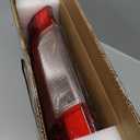 Right Passenger Side Rear Tail Light Assembly Compatible With 2017-2019 Ford F-250 F-350 Super Duty Tail Light Rear Brake Lamps Replacement Taillights (w/o Blind Spot) (w/o LED)