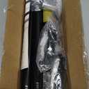 ZMTECH Flag Pole - Upgraded Bracket, 6 FT Stainless Steel Flag Poles for Outside House, Residential or Commerical, Tangle Free Flag Pole Kit for American Flag (Without Flag, Black)