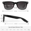LADEESSE 3 Pack Bifocal Reading Sunglasses for Women, UV400 Sun Readers Glasses Spring Hinge Outdoor Sunglasses